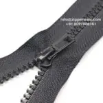 Sport Separating Zipper 26 Inch Color Black (Pack of 5) - Image 3