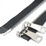 #5 28 Inch Two Way Separating Jacket Zipper Silver Metal Zippers for Jackets Coats Sewing Crafts (28" TW Silver) - Image 2