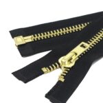 #8 Metal Zipper Open End – 28"  Heavy-Duty Jacket Zipper – Zipperwala - Image 2